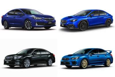 新車で買えるスバルのセダン全2車種【2022年最新情報】