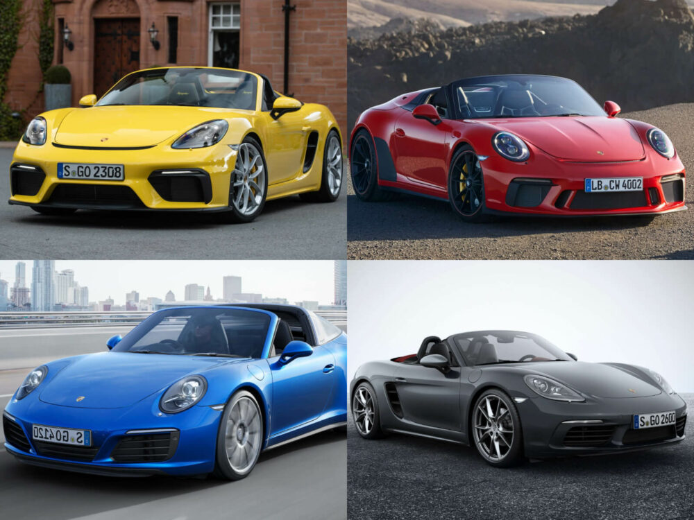 新車で買えるポルシェのオープンカー19年最新情報 Moby モビー