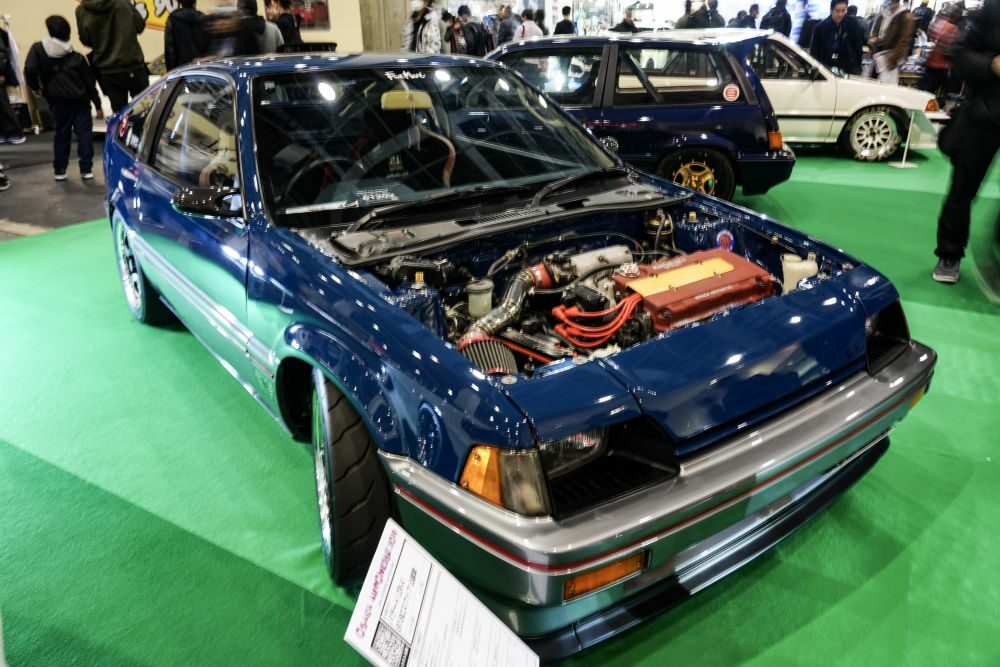 FIVEMART」は懐かしのワンダーシビックとCR-Xを展示！大阪オートメッセ
