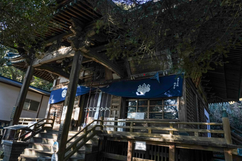 お遍路 第2番札所 極楽寺の本堂