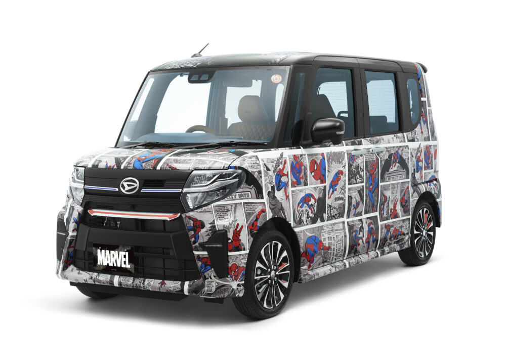 タント カスタム MARVEL スパイダーマンver.