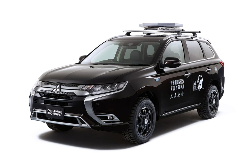 三菱 アウトランダーPHEV 特務機関NERV仕様