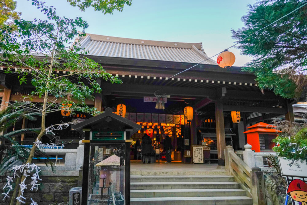 お遍路(四国霊場88ヶ所)第1番札所 霊山寺の本堂