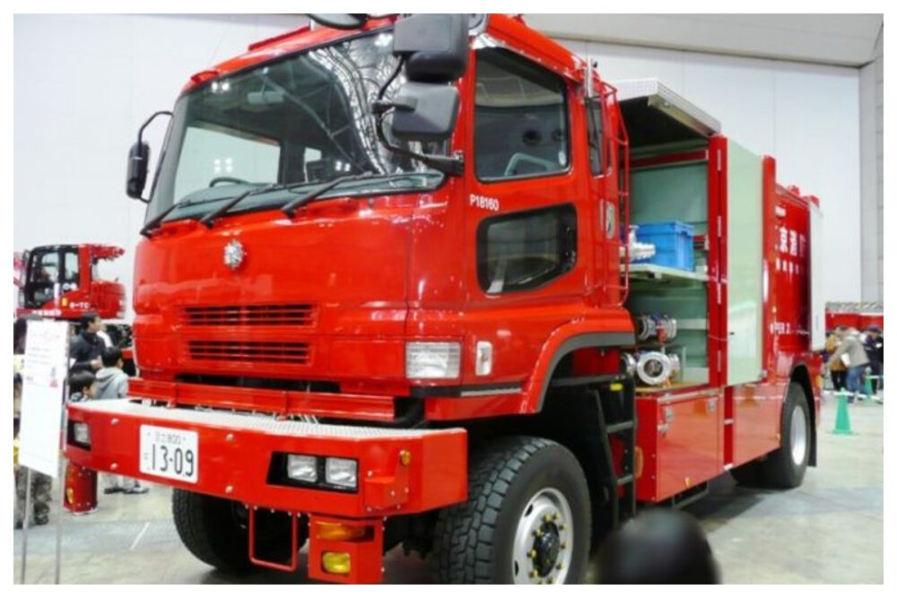 消防車のフルバック走行車（中古）