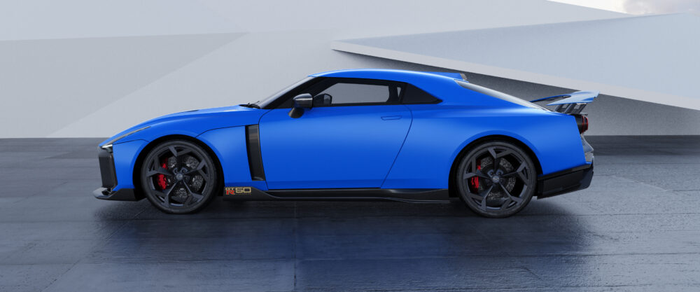 日産 GT-R 50 by イタルデザイン プロトタイプ
ボディサイド