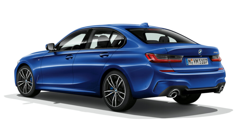BMW 3シリーズ M340i 現行モデルリアとボディサイド