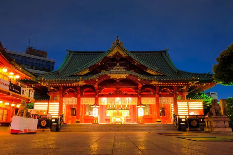 神田明神 夜景