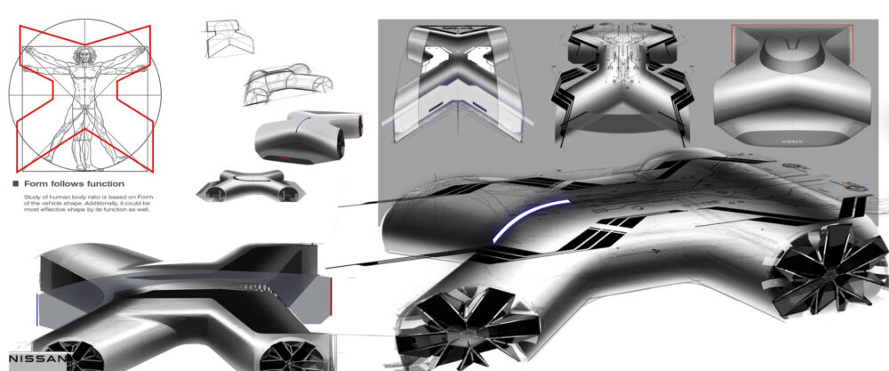 日産GT-R(X)2050 コンセプトアート