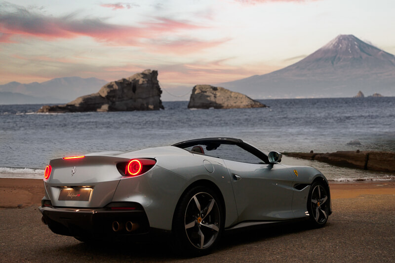 ポルトフィーノMと富士山