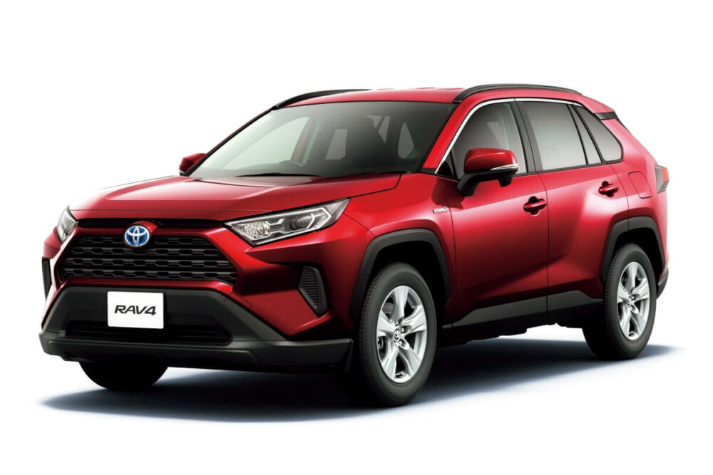 トヨタ 5代目RAV4 HYBRID X フロント