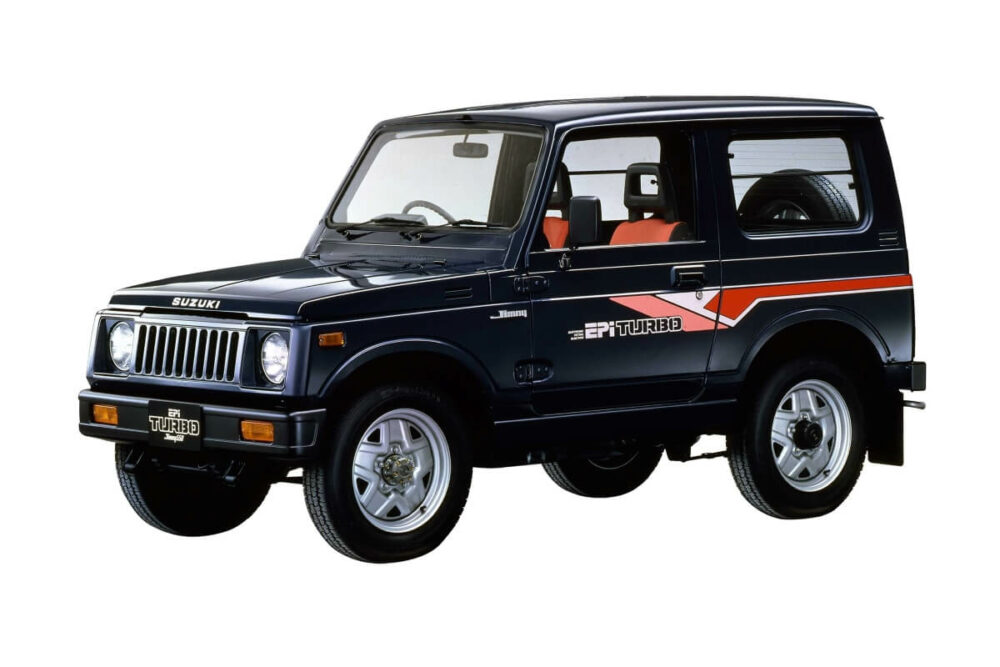 スズキ 2代目ジムニー JA71型(1986年)フロント