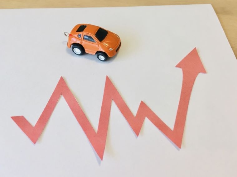 車の価格が上がる
