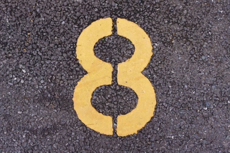 8の文字