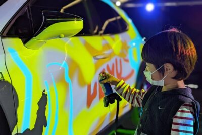 XR技術に9割が【満足】と回答「レクサス スプレーペインティング」が限定公開