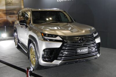JAOSブースでレクサス新型LX600のオフロードver.が展示中!【東京オートサロン2022】