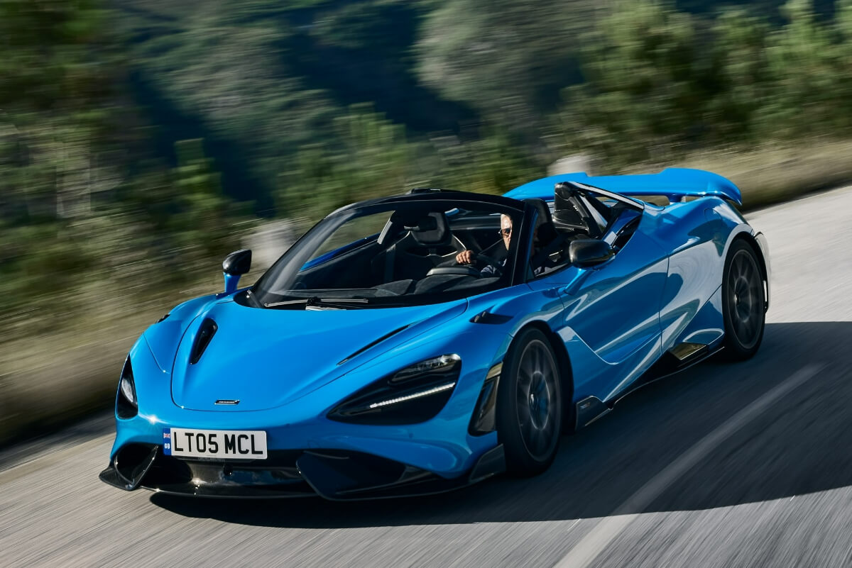 McLaren マクラーレン新車発表会ノベルティ NOBU日本酒 500ml 青