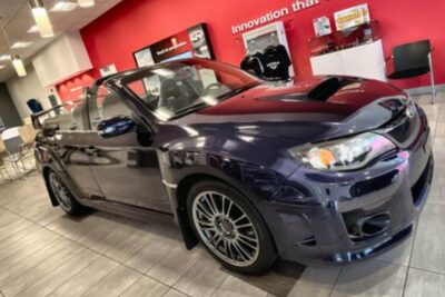 世界で5台の激レアモデル?スバルWRX STI コンバーチブルが販売中
