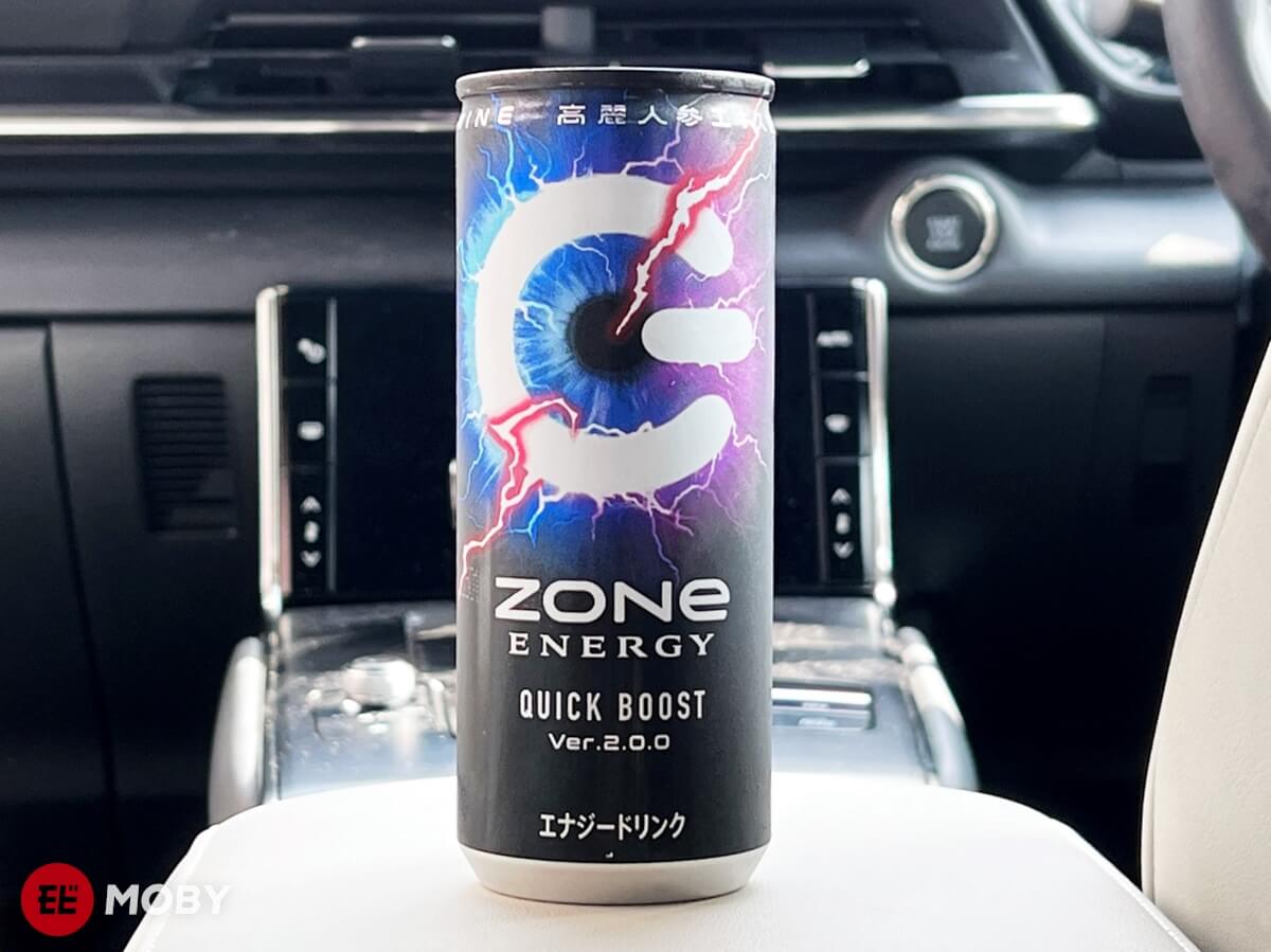 ドライブにはエナドリ！進化したZONeのショート缶『ZONe QUICK BOOST Ver.2.0.0』 MOBY [モビー]