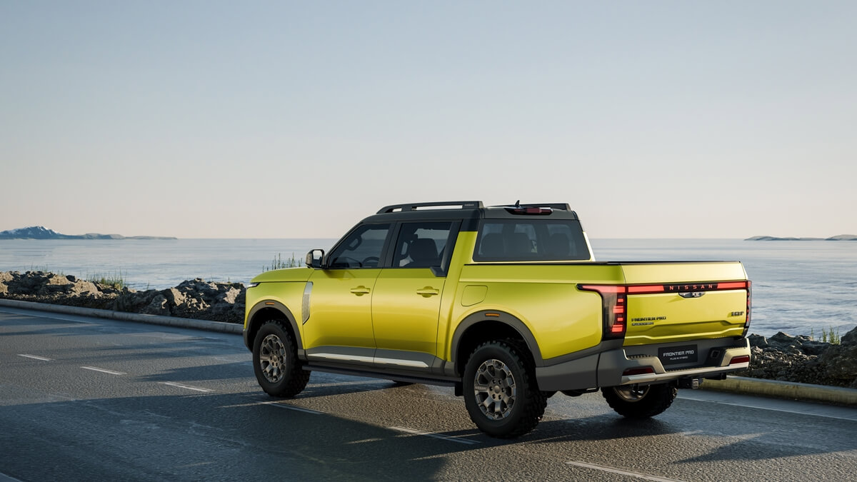 日産初の“電動”ピックアップトラック公開！最大トルク800Nmの新型PHEV