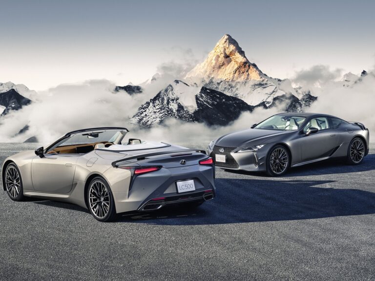 レクサスのフラグシップクーペ「LC」に集大成となる特別仕様車“PINNACLE”登場