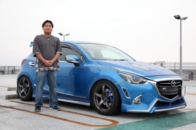 徹底した統一感をさまざまなメーカーを使用した絶妙コーディネート　マツダ　デミオ【みんなのクルマ】
