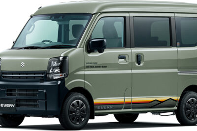 スズキ「エブリイ」に特別仕様車“Jリミテッド”登場！専用デカールなどアウトドア映えの見た目に