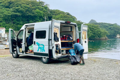 ハイエースより広いバンで旅をした！VANLIFEで体験したリアルな居住感