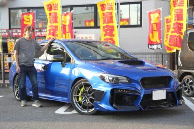 EJ20エンジンのラストが魅力！　今後のカスタムも楽しみな一台　スバル　WRX 【みんなのクルマ】