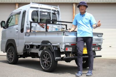 農作業の荷物を安全＆スマートに軽トラへ積載 ダイハツ・ハイゼットジャンボ【みんなのクルマ】