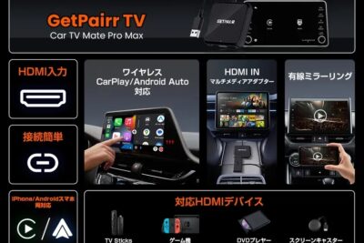車内エンタメ機能を1台に凝縮！USB接続するだけの多機能アダプターが発売