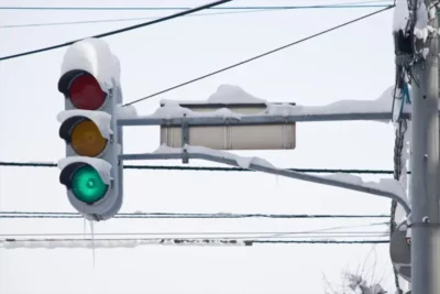 縦長の信号機が「顔みたい」と話題！その理由と設置場所とは？