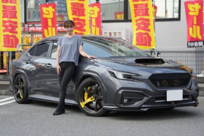 スタイリングと他のカスタムに刺激を受けてバランスの良い仕上がり　スバル　WRX S4 【みんなのクルマ】