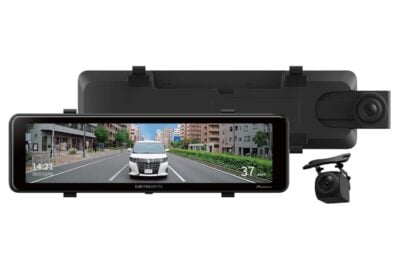 パイオニアから200万画素のフルHDカメラ搭載のデジタルミラー型ドラレコ登場