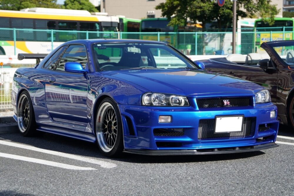 ★商談中★　5953 UCC 日産 スカイライン GT-R BNR34 1/43 日産 スカイライン GT-R (BNR34) 2020 埼玉県警察高速道路交通