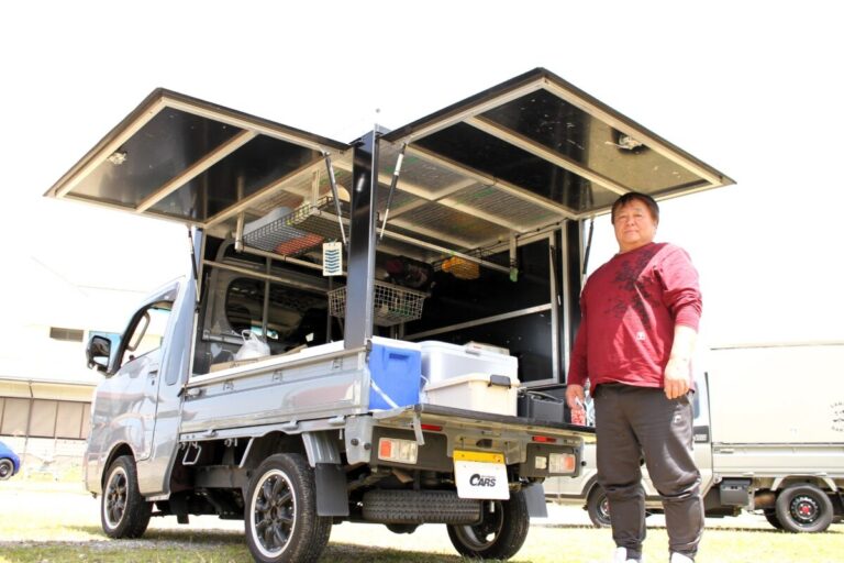 カーゴボックスのトップを補強！ 耐荷重は100㎏ ダイハツ・ハイゼットジャンボ【みんなのクルマ】