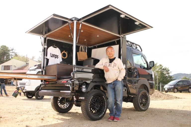 コレがカーゴボックスの理想形⁉ Lanps・デモ車両のカスタムとは？ ダイハツ・ハイゼットジャンボ（S510P）【みんなのクルマ】