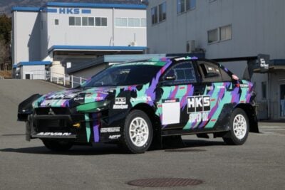 HKSが全日本ダートトライアル選手権D2クラス3年連続チャンピオン車をJMS出展！