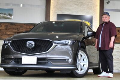 個性満点の20インチディッシュホイール マツダ CX-5（KF2P）【みんなのクルマ】