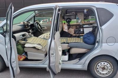 軽自動車で長期車中泊はできる？ムーヴで6カ月車中泊を乗り切った！