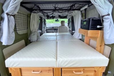 軽バンを車中泊仕様にDIYした30代夫婦！1年半暮らしたエブリイを紹介