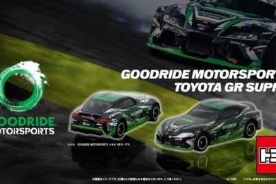 FORMULA DRIFT JAPAN参戦「GOODRIDE MOTORSPORTS トヨタ GRスープラ」がトミカに！
