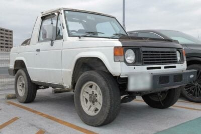 公道を走れるダートレース車両は現状維持でも十分に楽しい！　ミツビシ・パジェロ（LO41G）【みんなのクルマ】