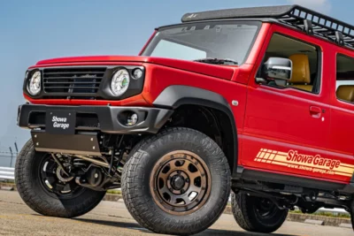 スズキ「ジムニー ノマド」カスタムの第一歩に！ショウワガレージのエクステリアパーツに注目