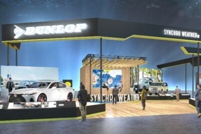 ダンロップが「東京オートサロン2026」で次世代タイヤ“SYNCHRO WEATHER”公開！