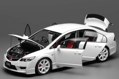 FD2型シビック タイプRの1/18スケールダイキャストミニカー登場！