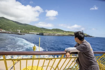 寝ている間に到着！三宅島へのバイク持ち込みツーリングガイド
