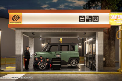 最新の自動車整備を体験！　オートバックスが「キッザニア東京」内のカーライフサポートセンターをリニューアル