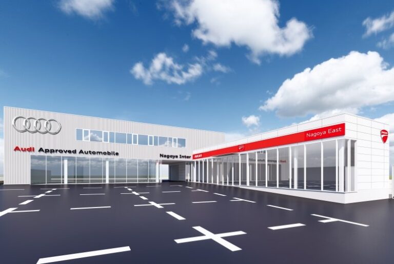 日本初アウディ×ドゥカティ併設店が名古屋に誕生　グランドオープニングフェアも開催