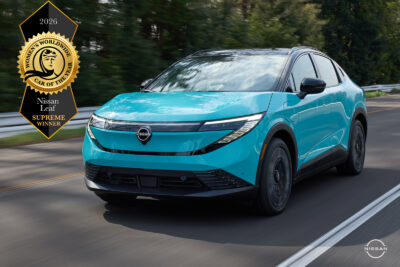 新型「日産リーフ」国際カー賞を受賞　ウィメンズ・ワールド・カー・オブ・ザ・イヤー2026で最高評価