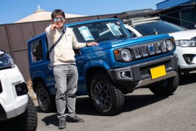 意外と少ない⁉ ブルーがあざやかなJB64！ スズキ・ジムニー【みんなのクルマ】